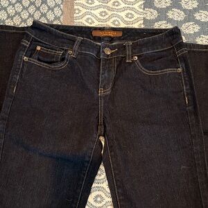 The Limited Women's Deep Indigo Straight Jeans